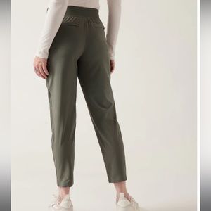 Athleta Brooklyn Ankle Pant in Mountain Olive